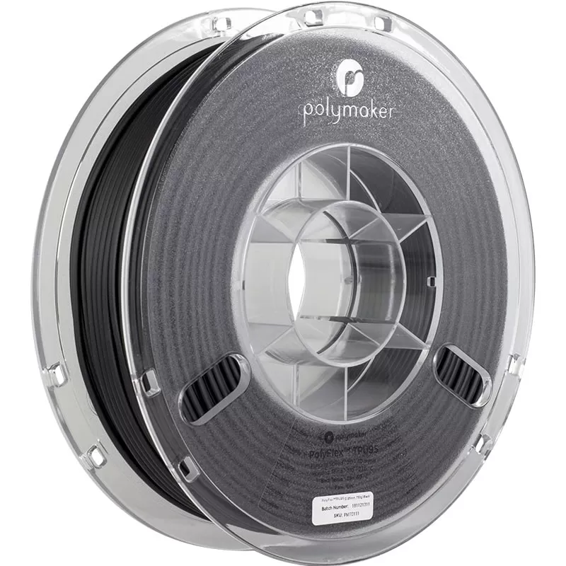 PolyFlex TPU95 Schwarz - 2.85mm - 750 g PolyFlex TPU95 Schwarz - 2.85mm - 750 g