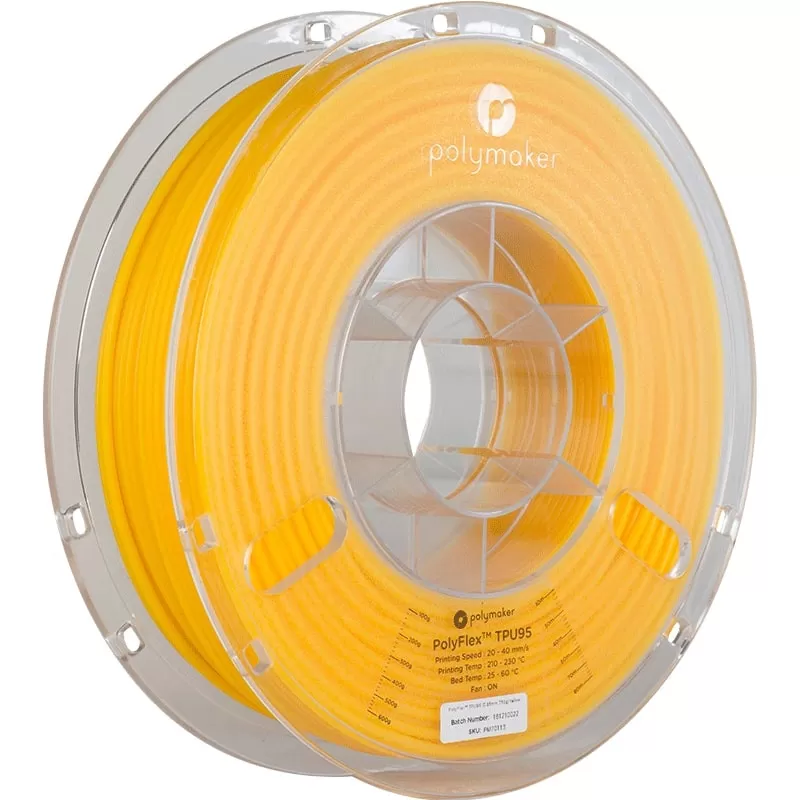 PolyFlex TPU95 Gelb - 2.85mm - 750 g PolyFlex TPU95 Gelb - 2.85mm - 750 g