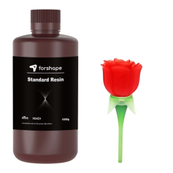 Forshape Premium Rote Transluzente Resin - 1Kg