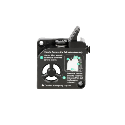 Extruded Front Shell Kit, Creality K2 Plus