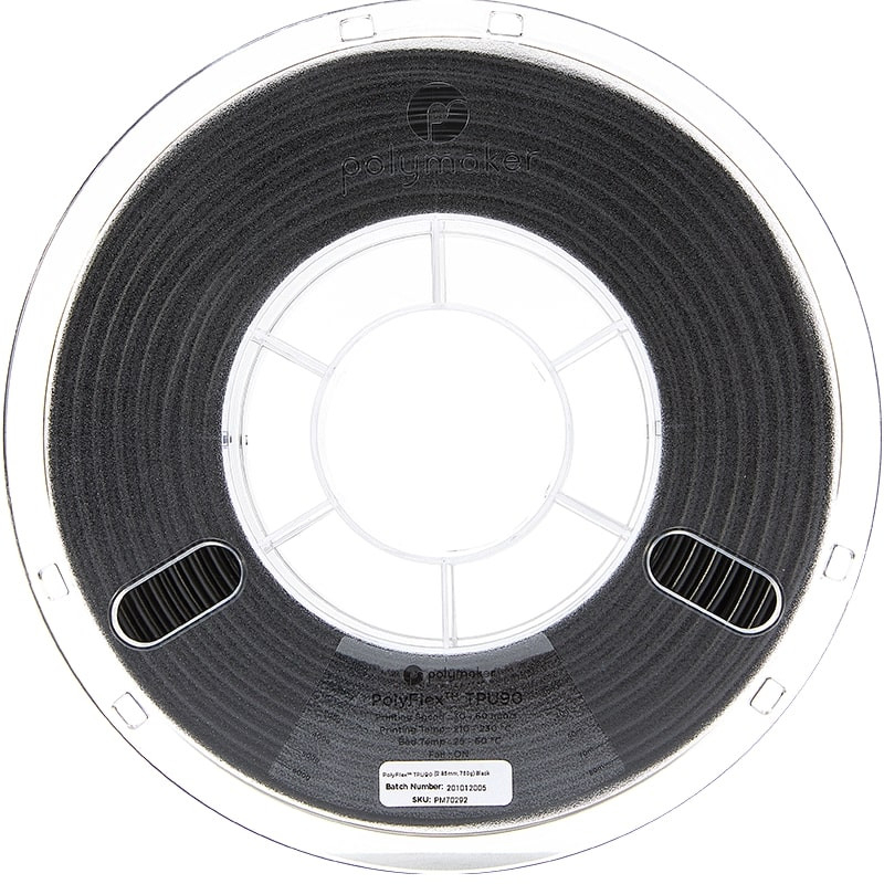 Polyflex TPU90 Schwarz - 2.85mm - 750 g (2) Polyflex TPU90 Schwarz - 2.85mm - 750 g (2)