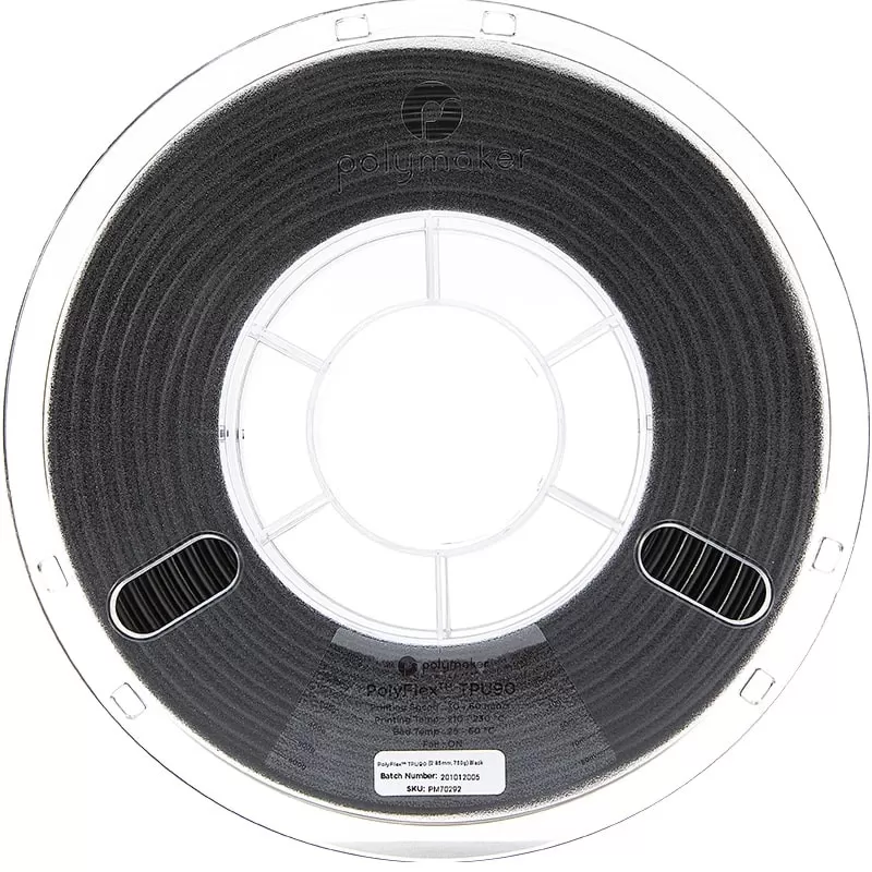 Polyflex TPU90 Schwarz - 2.85mm - 750 g (2) Polyflex TPU90 Schwarz - 2.85mm - 750 g (2)