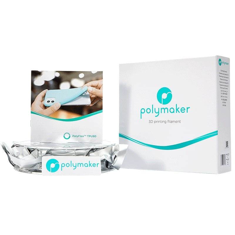 Polyflex TPU90 Schwarz - 2.85mm - 750 g (4) Polyflex TPU90 Schwarz - 2.85mm - 750 g (4)