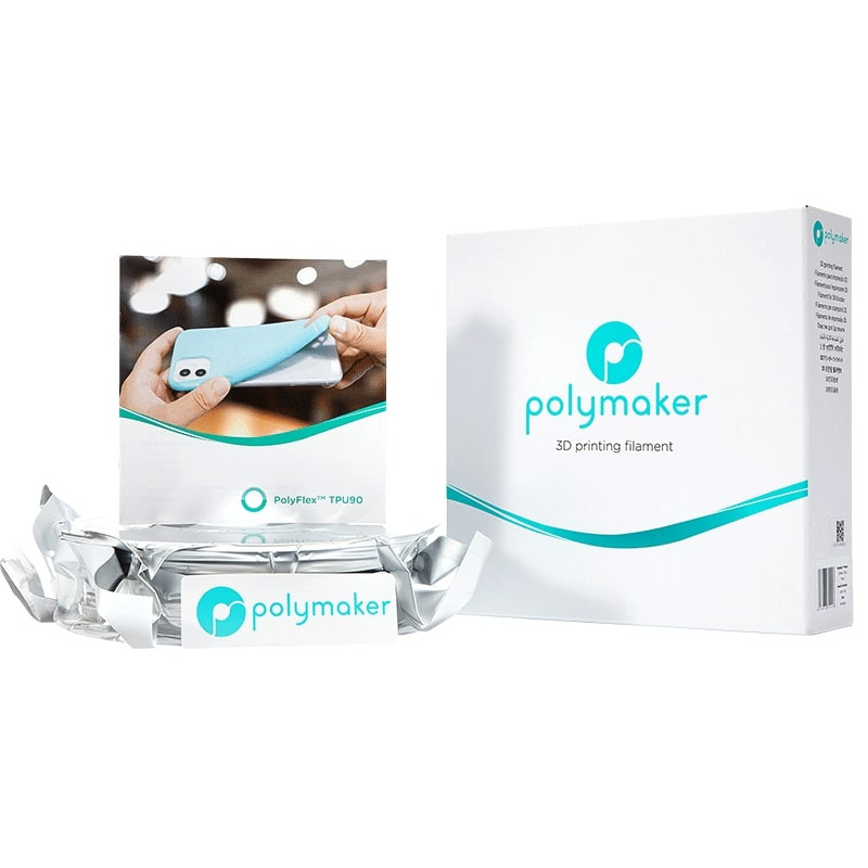 Polyflex TPU90 Weiß - 2.85mm - 750 g (4) Polyflex TPU90 Weiß - 2.85mm - 750 g (4)