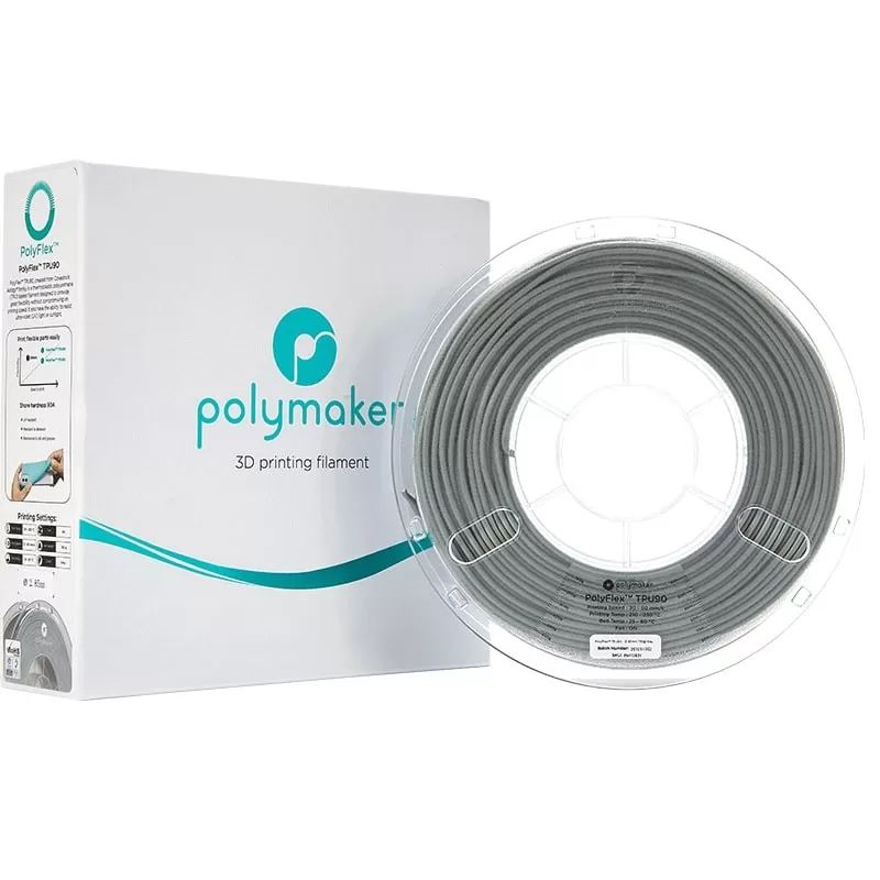 Polyflex TPU90 Grau - 2.85mm - 750 g (5) Polyflex TPU90 Grau - 2.85mm - 750 g (5)