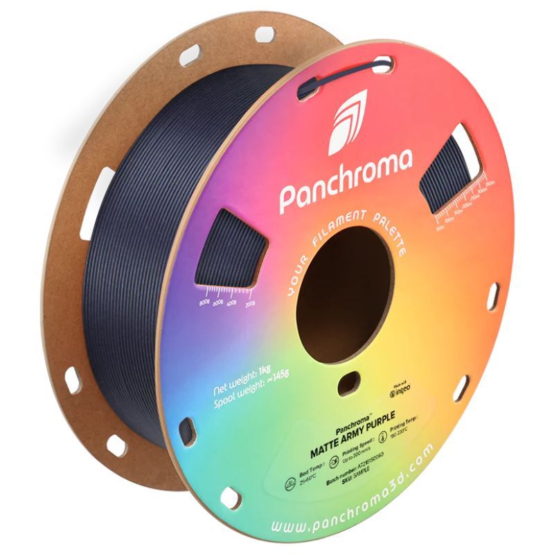 Panchroma™ PLA Matte Army Purple - 1.75mm - 1kg Panchroma™ PLA Matte Army Purple - 1.75mm - 1kg