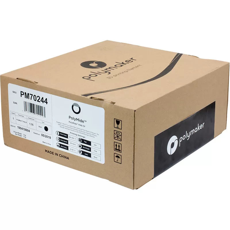 Polymide PA6-CF Schwarz - 1.75mm - 2 kg (6) Polymide PA6-CF Schwarz - 1.75mm - 2 kg (6)