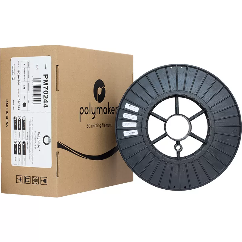 Polymide PA6-CF Schwarz - 1.75mm - 2 kg (5) Polymide PA6-CF Schwarz - 1.75mm - 2 kg (5)
