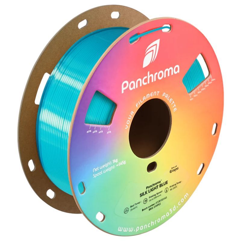Panchroma™ PLA Silk Light Blue - 1.75mm - 1kg Panchroma™ PLA Silk Light Blue - 1.75mm - 1kg