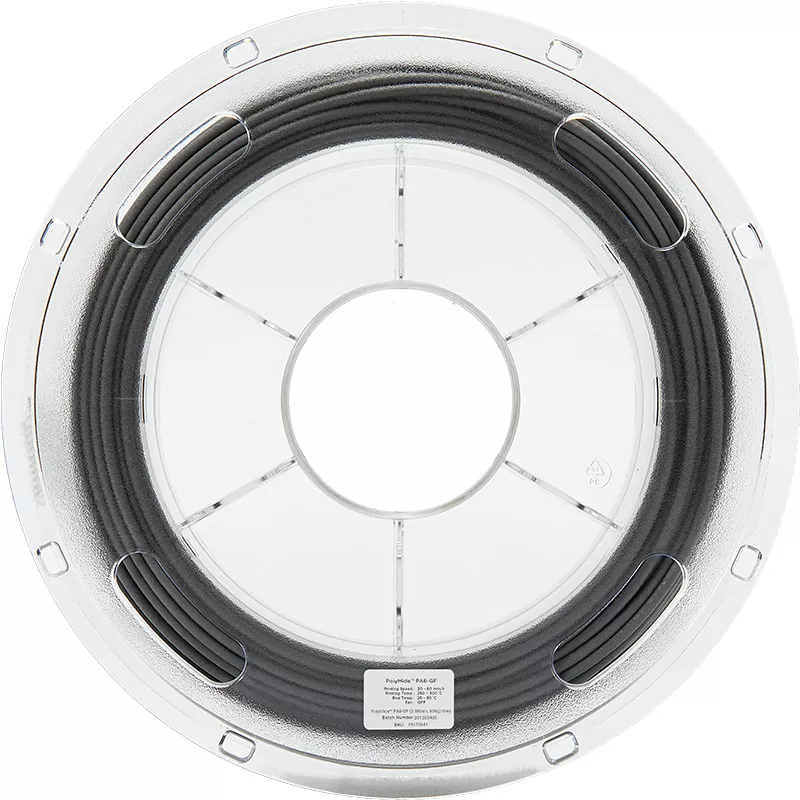 PolyMide PA6-GF Grau - 2.85mm - 500 g (2) PolyMide PA6-GF Grau - 2.85mm - 500 g (2)