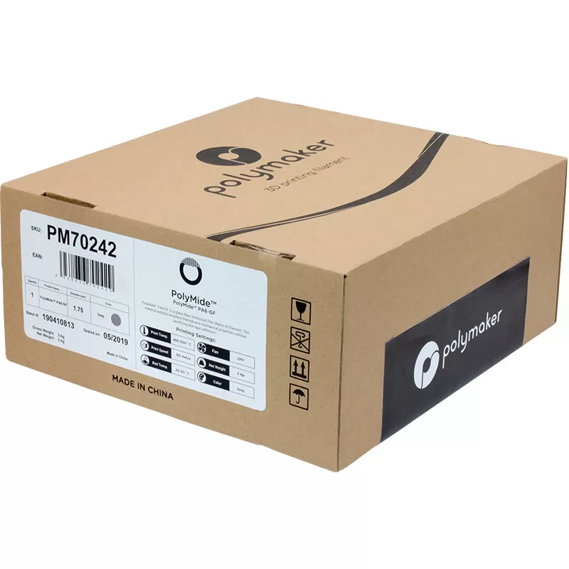 PolyMide PA6-GF Grau - 1.75mm - 2 kg (4) PolyMide PA6-GF Grau - 1.75mm - 2 kg (4)
