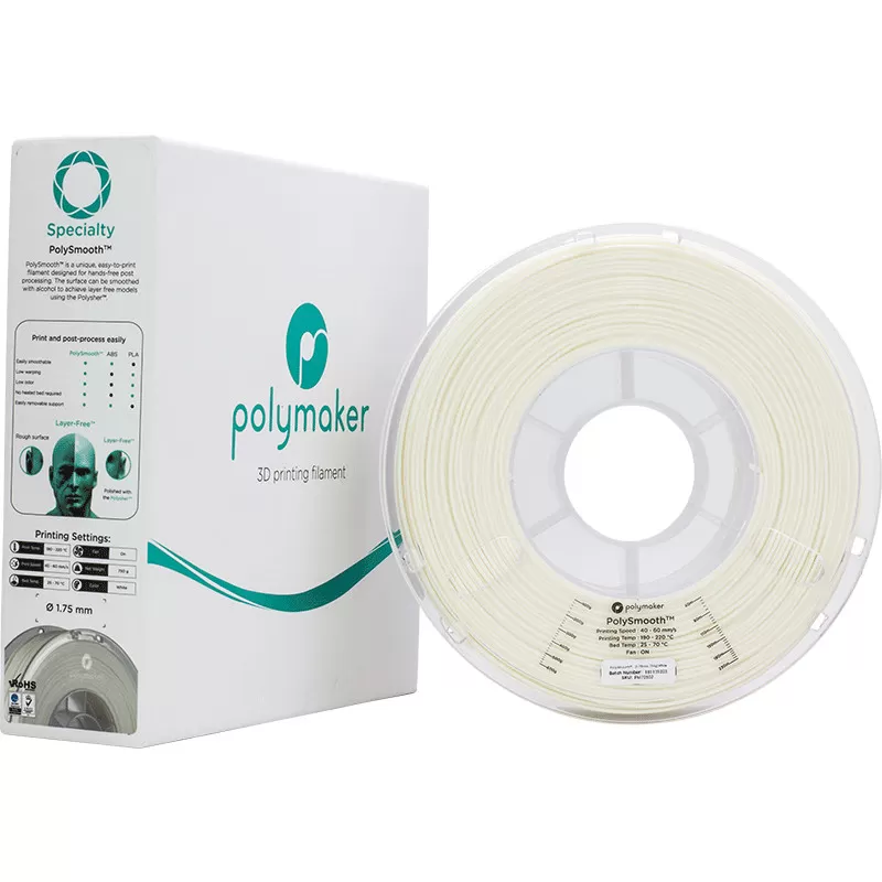 PolySmooth Weiß - 2.85mm - 750 g (5) PolySmooth Weiß - 2.85mm - 750 g (5)