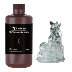10K Water Washable Hochtransparente Resin Forshape Premium - 1Kg
