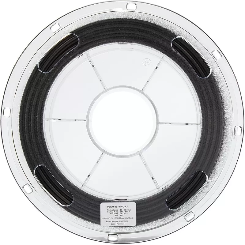 PolyMide PA12-CF Schwarz - 2.85mm - 500 g (2) PolyMide PA12-CF Schwarz - 2.85mm - 500 g (2)