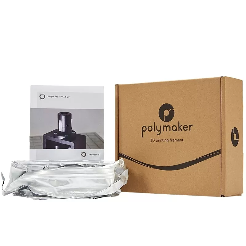 PolyMide PA12-CF Schwarz - 2.85mm - 500 g (4) PolyMide PA12-CF Schwarz - 2.85mm - 500 g (4)