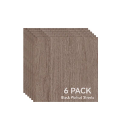 3mm Schwarznuss-Sperrholz x6 Bambu Lab