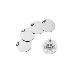 Edelstahl-Medaille 20mm x5 Bambu Lab