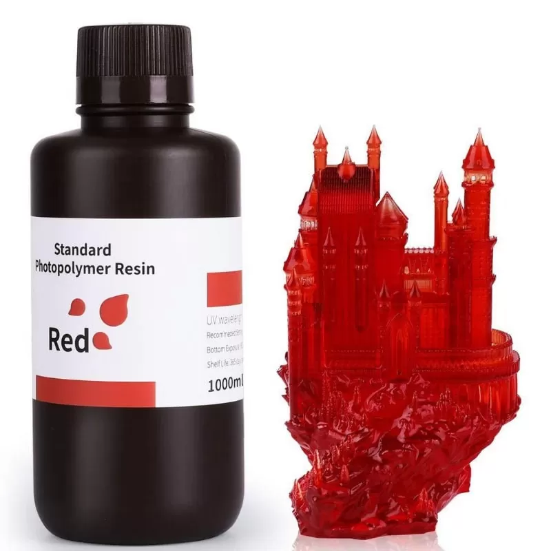 Standardresin Rot Elegoo - 1000 ml Standardresin Rot Elegoo - 1000 ml