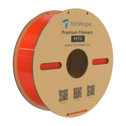 Forshape PETG Rot Premium - 1,75mm - 1kg