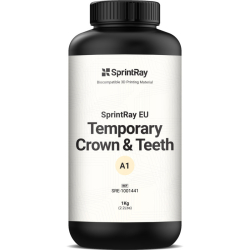 Resin SprintRay EU Temporäre Krone & Zähne A1 - 1kg