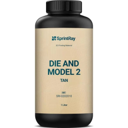 Resin SprintRay Die und Model Beige (Tan) 2 - 1 kg