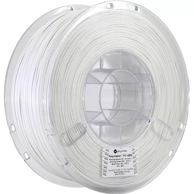 PC-ABS Weiß - 1.75mm - 1 kg PC-ABS Weiß - 1.75mm - 1 kg