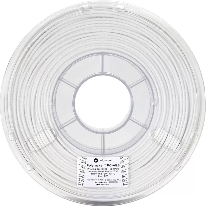 PC-ABS Weiß - 2.85mm - 1 kg (2)