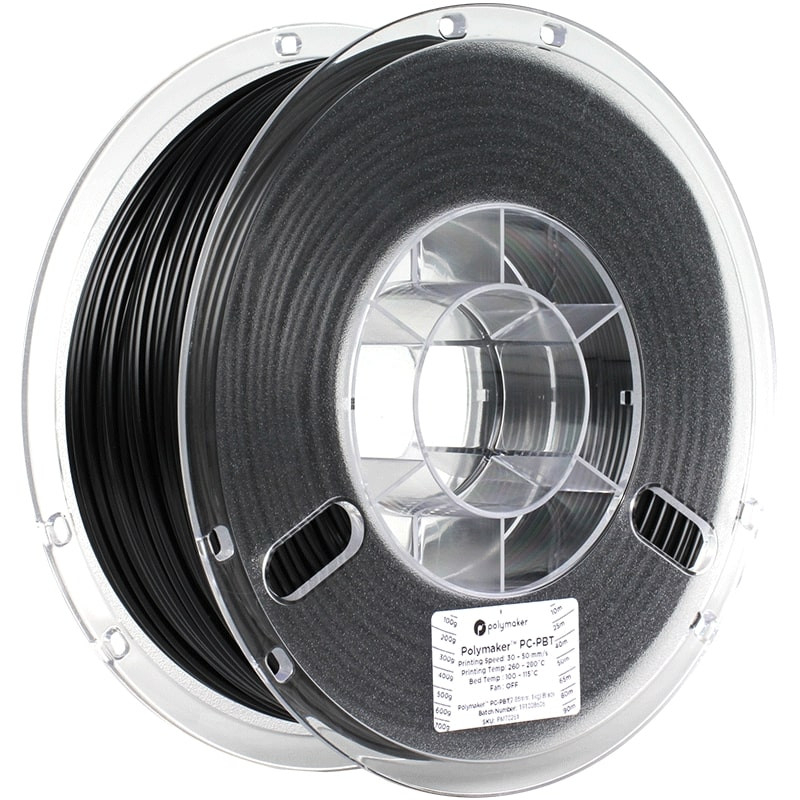 PC-PBT Schwarz - 2.85mm - 1 kg PC-PBT Schwarz - 2.85mm - 1 kg