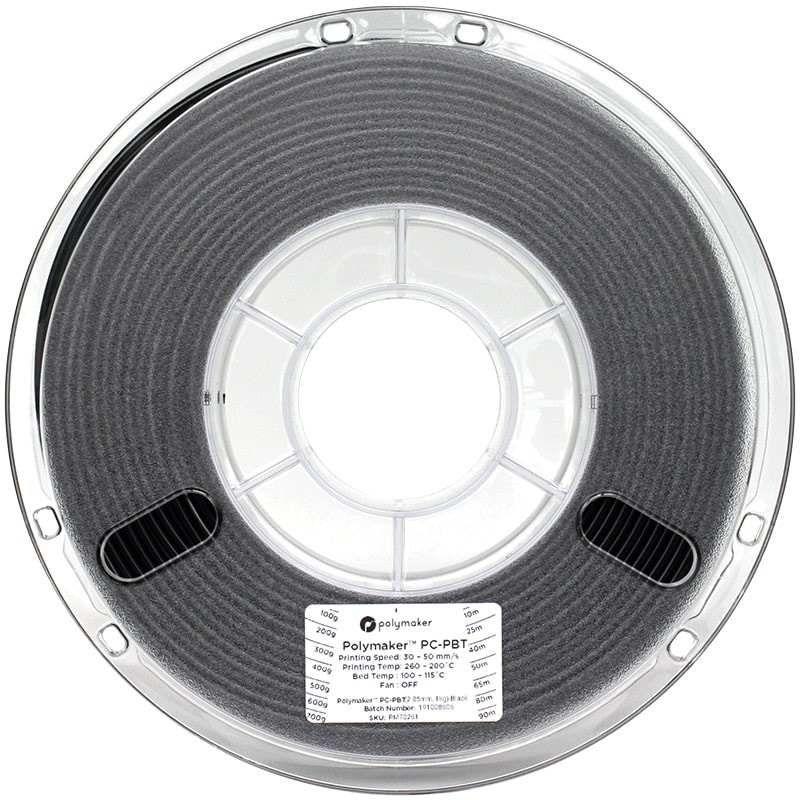PC-PBT Schwarz - 2.85mm - 1 kg (2) PC-PBT Schwarz - 2.85mm - 1 kg (2)