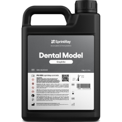 Resin SprintRay Dental Model Graphite - 3 L