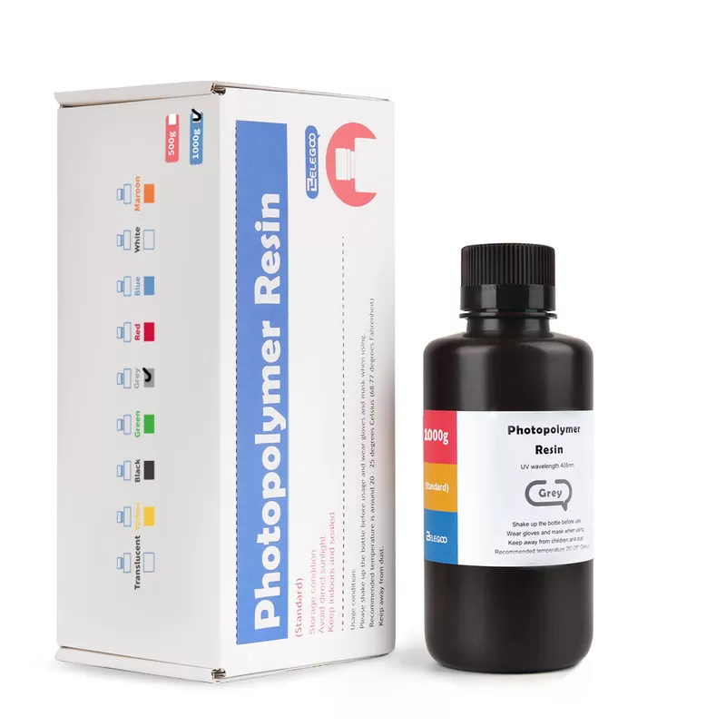 Harz ABS-like Grau Elegoo - 1000 ml (4) Harz ABS-like Grau Elegoo - 1000 ml (4)