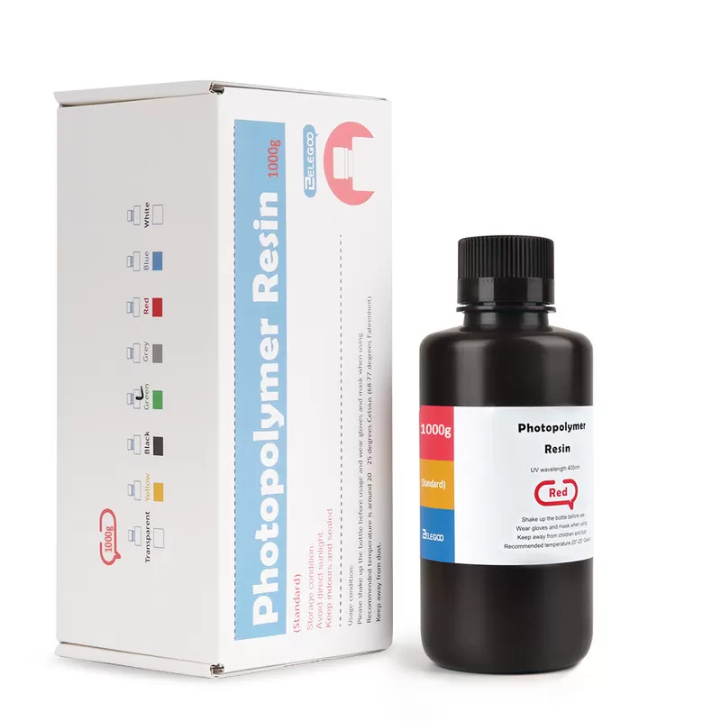 Harz ABS-like Rot Elegoo - 1000 ml (6) Harz ABS-like Rot Elegoo - 1000 ml (6)