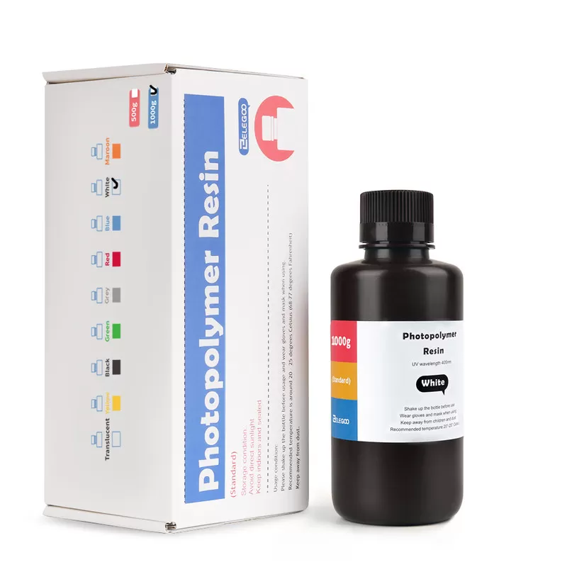 Harz ABS-like Weiß Elegoo - 1000 ml (4) Harz ABS-like Weiß Elegoo - 1000 ml (4)
