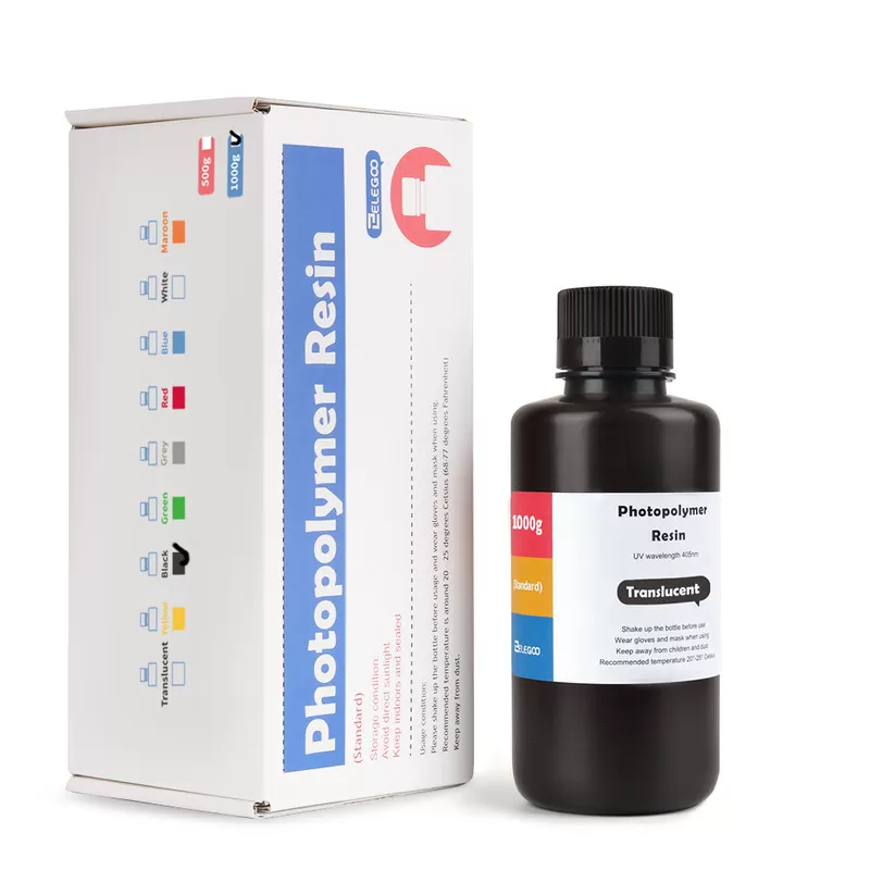 Harz ABS-like Transluzent Elegoo - 1000 ml (5) Harz ABS-like Transluzent Elegoo - 1000 ml (5)