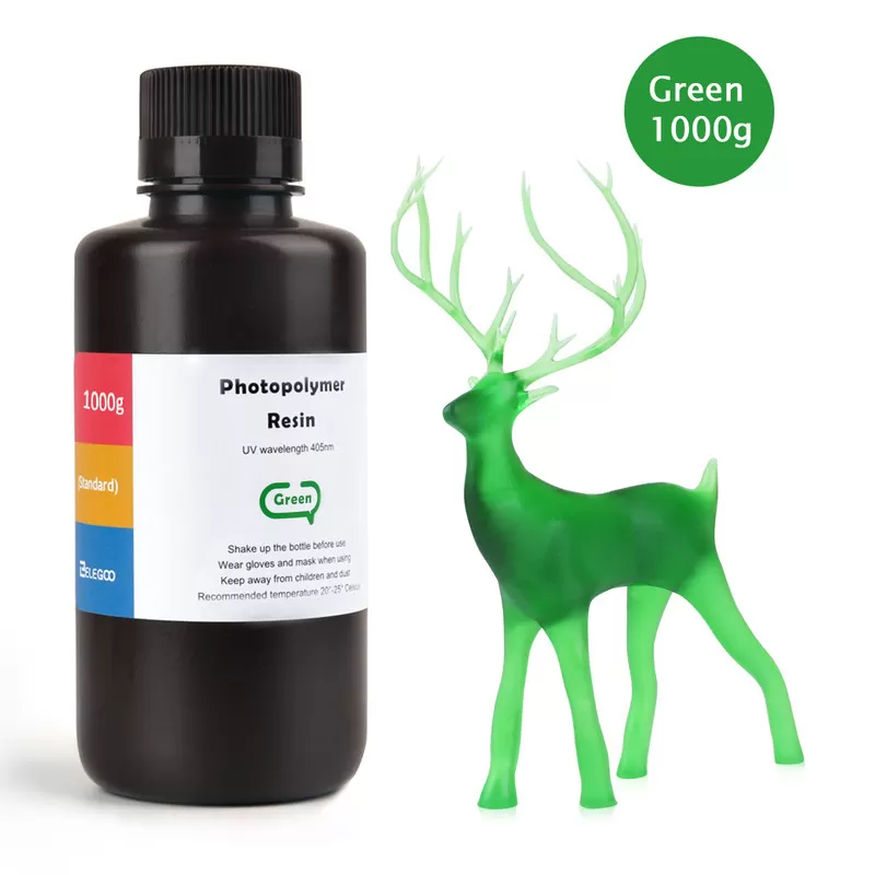 Harz ABS-like Grün Elegoo - 1000 ml Harz ABS-like Grün Elegoo - 1000 ml