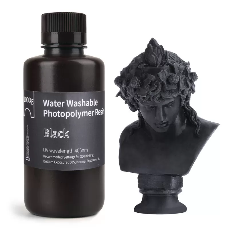 Wasserabweisendes Harz Schwarz Elegoo - 1000 ml Wasserabweisendes Harz Schwarz Elegoo - 1000 ml