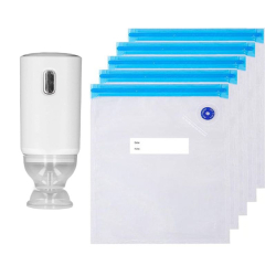 Elektrische Vakuumpumpe und 5 Beutel für 3D-Filament