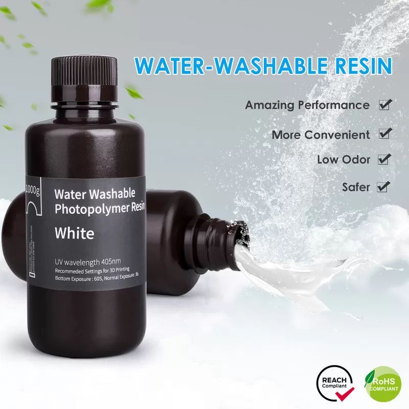 Weißes wasserabweisendes Harz Elegoo - 1000 ml (6) Weißes wasserabweisendes Harz Elegoo - 1000 ml (6)