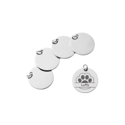 Edelstahl-Medaille 30mm x5, Bambu Lab