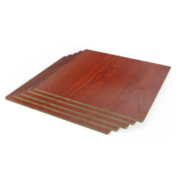 Palisander-Sperrholz (Rosewood) 30x30x0,5cm (x6), Creality