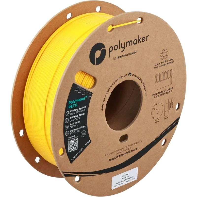 Polymaker PETG Gelb - 1,75mm - 1kg