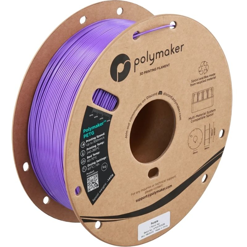Polymaker PETG Violett - 1,75mm - 1kg