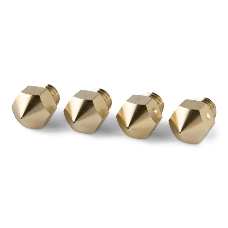 Satz von 4 Messingdüsen MK8 0,4 mm Satz von 4 Messingdüsen MK8 0,4 mm