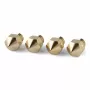 Satz von 4 Messingdüsen MK8 0,4 mm Satz von 4 Messingdüsen MK8 0,4 mm