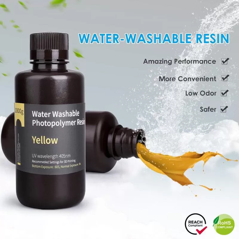 Wasserabweisendes Harz Gelb Elegoo - 1000 ml (2) Wasserabweisendes Harz Gelb Elegoo - 1000 ml (2)