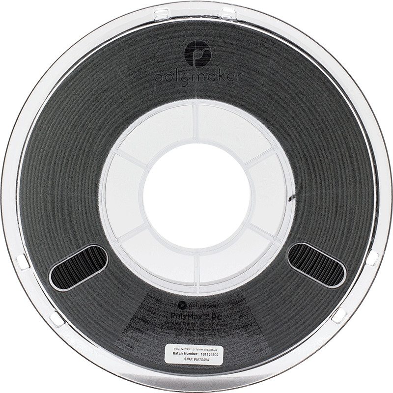 PolyMax PC Schwarz - 1.75mm - 750 g PolyMax PC Schwarz - 1.75mm - 750 g
