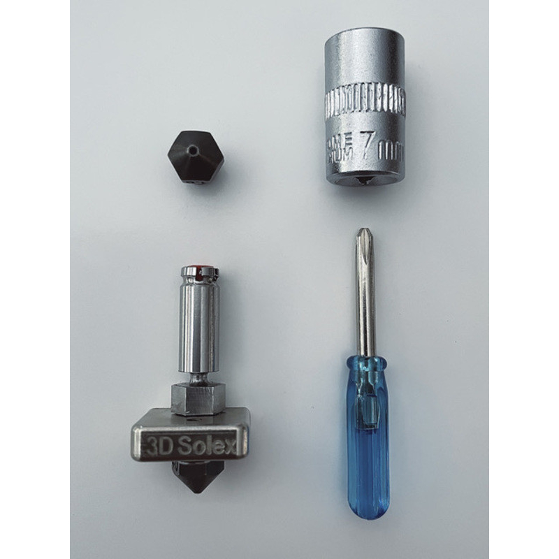 3DSolex Timeslicer Hotend Standard für Raise3D E2 (0.40-0.80) 3DSolex Timeslicer Hotend Standard für Raise3D E2 (0.40-0.80)