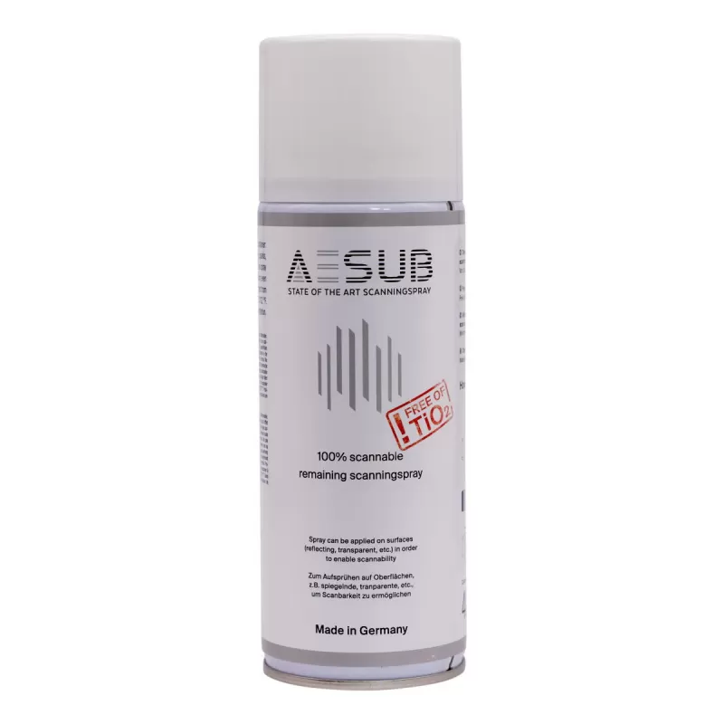 EASUB White - Permanentes Spray für 3D-Scanner EASUB White - Permanentes Spray für 3D-Scanner
