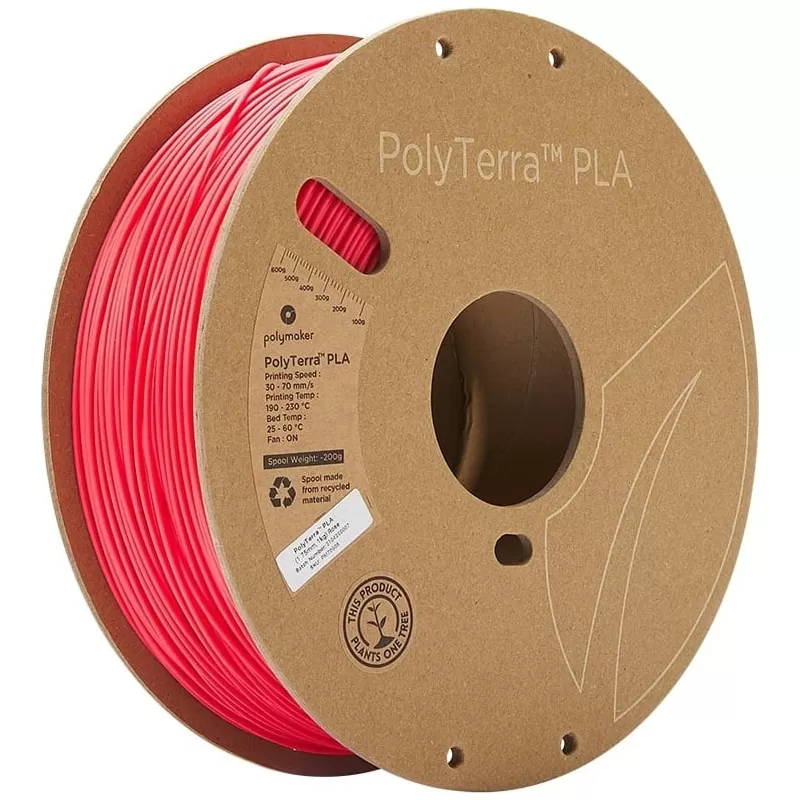 PolyTerra PLA Rosa - 1.75mm - 1 kg PolyTerra PLA Rosa - 1.75mm - 1 kg