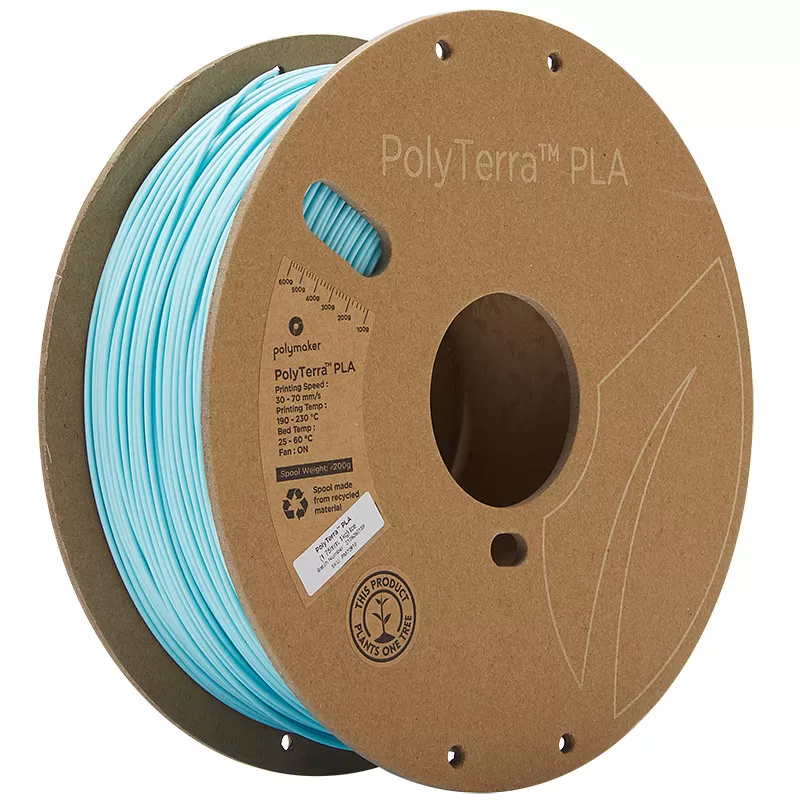 PolyTerra PLA Eis (Ice) - 1.75mm - 1 kg PolyTerra PLA Eis (Ice) - 1.75mm - 1 kg